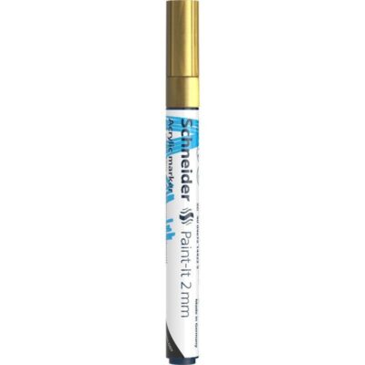 ΜΑΡΚΑΔΟΡΟΣ SCHNEIDER 310 ΑΚΡΥΛΙΚΟΣ PAINT-IT 2mm GOLD