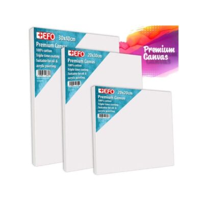 ΚΑΜΒΑΣ 18mm 35 X 50cm cotton 380gr