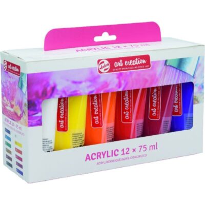 ΑΚΡΥΛΙΚΑ TALENS ART CREATION 75ml ΣΕΤ (12 τμχ)