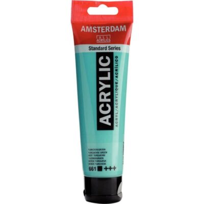 ΑΚΡΥΛΙΚΑ TALENS AMSTERDAM 120ml (661) TURQUOISE GREEN