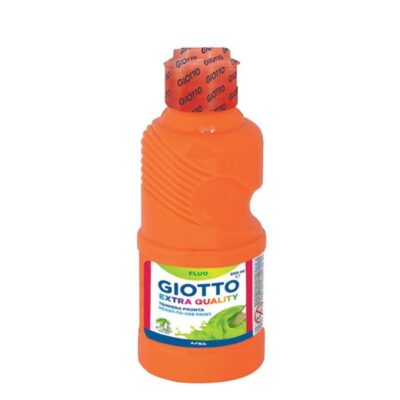 ΤΕΜΠΕΡΑ GIOTTO 250ml FLUO ΠΟΡΤΟΚΑΛΙ