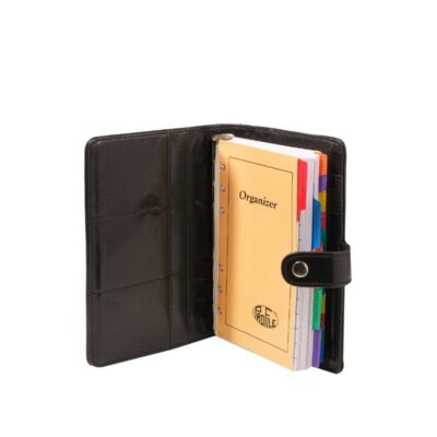 ΟΡΓΑΝΑΙΖΕΡ PROFILE 15Χ20 ΔΕΡΜΑΤΙΝΗ ΟΡΙΖΟΝΤΙΑ ΡΑΦΗ ΜΑΥΡΟ (7-1121)