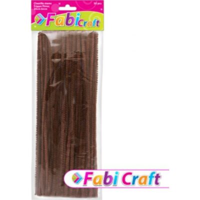 ΣΥΡΜΑ ΠΙΠΑΣ 30cm ΚΑΦΕ (50 τμχ) FABI (130116)