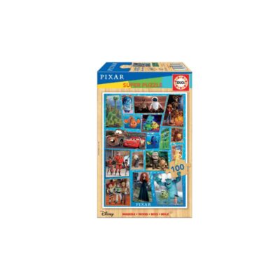 ΠΑΖΛ EDUCA ΞΥΛΙΝΟ DISNEY PIXAR (100τμχ) (18881)