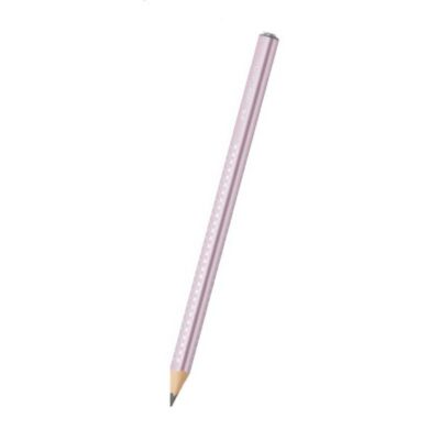 ΜΟΛΥΒΙ FABER-CASTELL SPARKLE ΙΙ JUMBO 111661 METALLIC ROSE