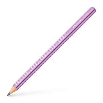 ΜΟΛΥΒΙ FABER-CASTELL SPARKLE ΙΙ JUMBO 111663 METALLIC VIOLET