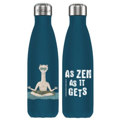 ΘΕΡΜΟΣ ΑΝΟΞΕΙΔΩΤΟ MAXBUDDIES 500ml 26.5 X 7cm ΜΠΛΕ (401541)