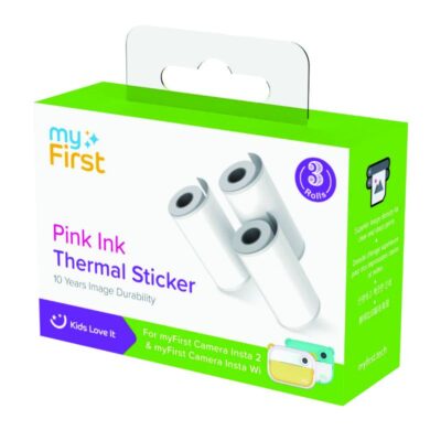 myFirst ΑΝΤΑΛΛΑΚΤΙΚΑ ΘΕΡΜΙΚΑ ΑΥΤΟΚΟΛΛΗΤΑ INSTA 2 & Wi ΡΟΖ (3 τμχ)