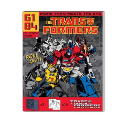 ΒΙΒΛΙΟ ΖΩΓΡΑΦΙΚΗΣ ΜΕ ΑΥΤΟΚΟΛΛΗΤΑ 20 Χ 25 TRANSFORMERS (483227)