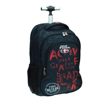 ΤΣΑΝΤΑ BMU NO FEAR ACTIVE 48 X 33 X 28cm ΤΡΟΛΛΕΥ (348-15074)