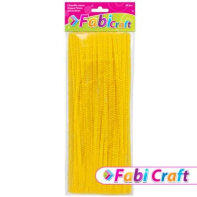 ΣΥΡΜΑ ΠΙΠΑΣ 30cm ΚΙΤΡΙΝΟ (50 τμχ) FABI (130113)