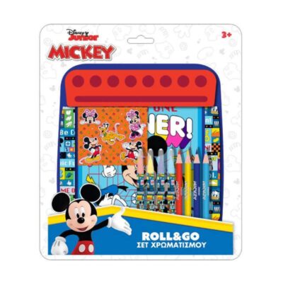 ΣΕΤ ΧΡΩΜΑΤΙΣΜΟΥ 21 Χ 24.5cm ROLL & GO MICKEY-MINNIE (563713)
