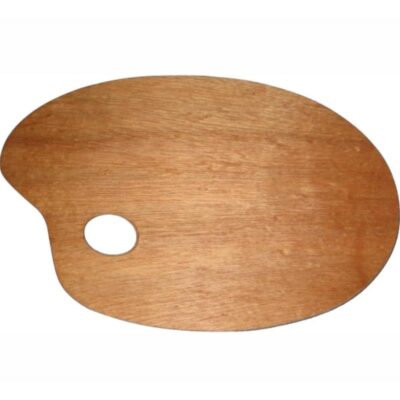 ΠΑΛΕΤΑ ΖΩΓΡΑΦΙΚΗΣ MEYCO ΞΥΛΙΝΗ ΣΤΡΟΓΓΥΛΗ 20 X 30cm (19614277)