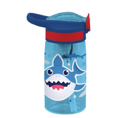 ΠΑΓΟΥΡΙ ΝΗΠΙΟΥ MUST ΠΛΑΣΤΙΚΟ 500ml ΜΕ ΚΑΛΑΜΑΚΙ 7 X 17cm SHARK (585697)