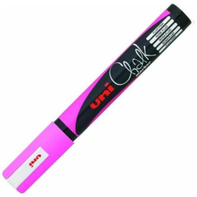 ΜΑΡΚΑΔΟΡΟΣ UNI BALL POSCA PWE - 5M 1.8 - 2.5mm CHALK ΦΩΣΦΟΡΟΥΧΟ ΡΟΖ