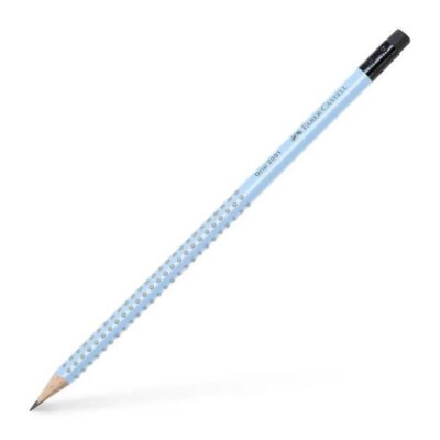 ΜΟΛΥΒΙ FABER-CASTELL 2001 GRIP ΓΟΜΑ B SKY BLUE (217274)