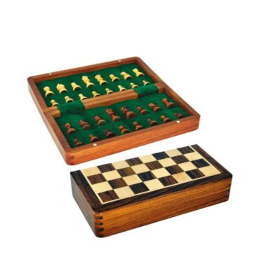 ΣΚΑΚΙ ΞΥΛΙΝΟ ΣΕΤ ΜΑΓΝΗΤΙΚΟ 17.8 Χ 17.8cm (86.10.706)