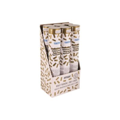 CONFETTI ΚΑΝΟΝΙ STYLEX ΧΡΥΣΟ 30cm