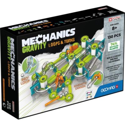 GEOMAG MAGNETIC ΣΕΤ GRAVITY LOOPS & TURNS 130-GREEN (PF.530.763.00)