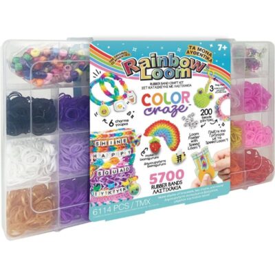 RAINBOW LOOM CDL ΣΕΤ COLOR CRAZE (R0174)