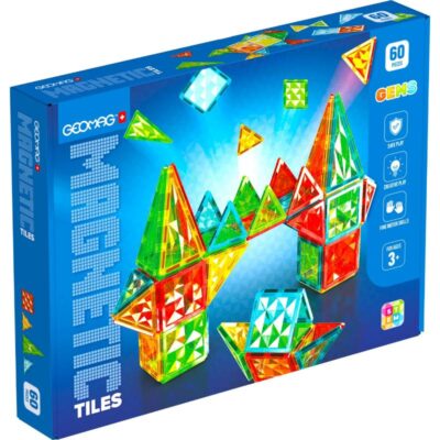 GEOMAG MAGNETIC TILES GEMS 60 τμχ (PF.224.103.00)