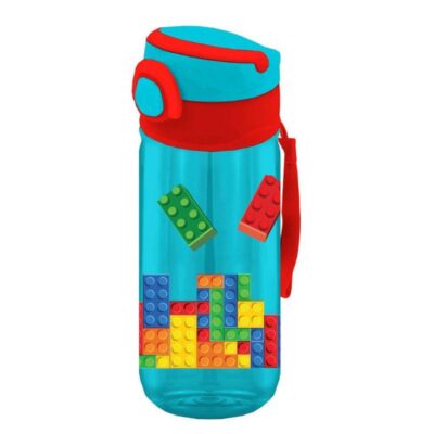 ΠΑΓΟΥΡΙ ΝΗΠΙΟΥ ΠΛΑΣΤΙΚΟ 500ml ΜΕ ΚΑΛΑΜΑΚΙ 7 X 17.5cm BRICKS (586441)