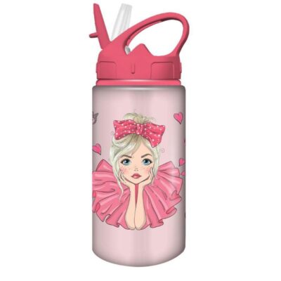 ΠΑΓΟΥΡΙ ΑΛΟΥΜΙΝΙΟΥ 500ml ΜΕ ΚΑΛΑΜΑΚΙ 7 X 19.5cm PRETTY GIRL (586450)