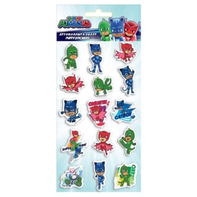 ΑΥΤΟΚΟΛΛΗΤΑ PUFFY 10 Χ 22cm PJ MASKS (484292)
