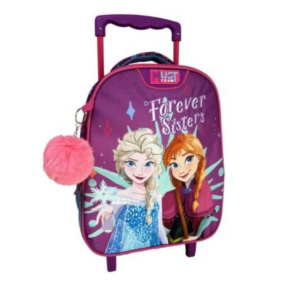 ΤΣΑΝΤΑ FROZEN FOREVER SISTERS 2 ΘΗΚΕΣ 27 Χ 10 X 31 ΝΗΠΙΟΥ ΤΡΟΛΛΕΥ (565036)