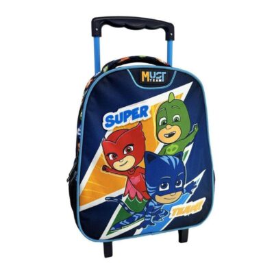 ΤΣΑΝΤΑ PJ MASKS SUPER TEAM 2 ΘΗΚΕΣ 27 Χ 10 X 31 ΝΗΠΙΟΥ ΤΡΟΛΛΕΥ (484313)