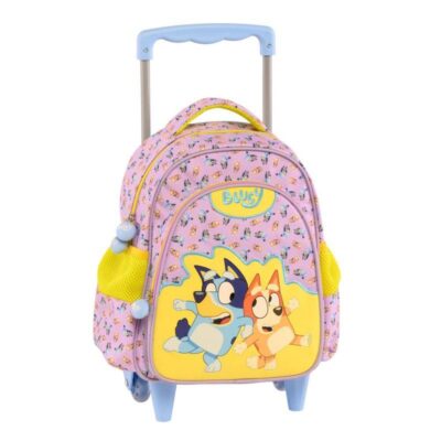 ΤΣΑΝΤΑ BLUEY BALL TEAM 2 ΘΗΚΕΣ ΝΗΠΙΟΥ ΤΡΟΛΛΕΥ (250262)