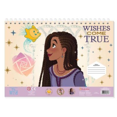 ΜΠΛΟΚ ΖΩΓΡΑΦΙΚΗΣ 23Χ33 40 Φ. ΑΥΤΟΚ.+ ΣΤΕΝΣΙΛ WISH (564480)