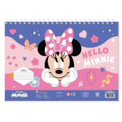 ΜΠΛΟΚ ΖΩΓΡΑΦΙΚΗΣ 23Χ33 40 Φ. ΑΥΤΟΚ.+ ΣΤΕΝΣΙΛ MINNIE (564986)