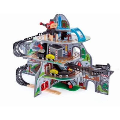 HAPE RAILWAY ΞΥΛΙΝΟΣ ΣΙΔΗΡΟΔΡΟΜΟΣ MIGHTY MOUNTAIN MINE (E3753A)