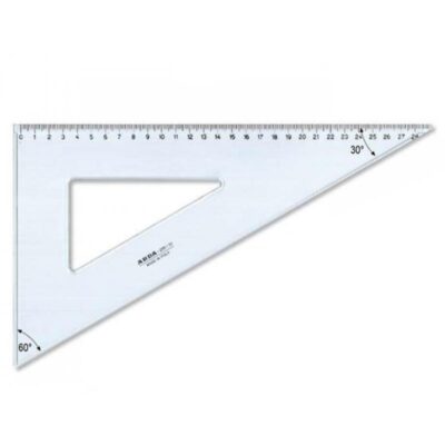 ΤΡΙΓΩΝΑ ΟΡΘΟΓΩΝΙΑ 60 μοιρών 35 cm ARDA