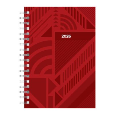 ΗΜΕΡΟΛΟΓΙΟ SPIRAL 210 ΗΜΕΡΗΣΙΟ 16.6X23.8 ΚΟΚΚΙΝΟ (20.00212) - 2026