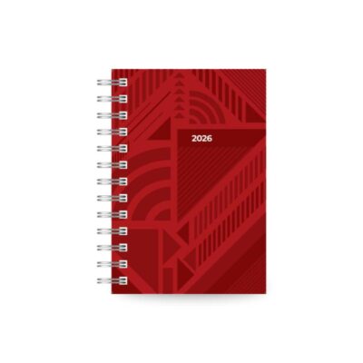 ΗΜΕΡΟΛΟΓΙΟ SPIRAL 210 ΗΜΕΡΗΣΙΟ 11.4X16.4 ΚΟΚΚΙΝΟ (20.00214) - 2026