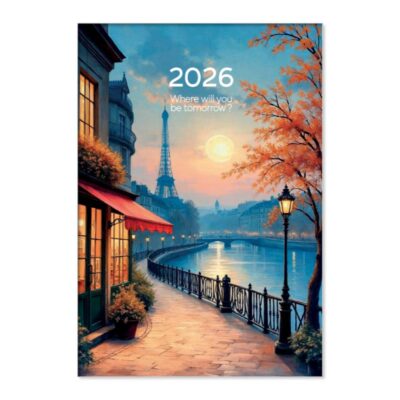 ΗΜΕΡΟΛΟΓΙΟ AROUND THE WORLD ΗΜΕΡΗΣΙΟ 16.6X23.8 ΣΧΕΔΙΟ 3 (20.11152) - 2026