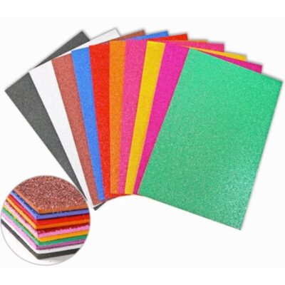 ΑΦΡΩΔΕΣ ΜΠΛΟΚ 20Χ30 GLITTER ΑΠΛΟ (σετ 10φ. ΜΙΧ)