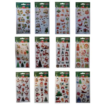 ΑΥΤΟΚΟΛΛΗΤΑ ΧΡΙΣΤΟΥΓΕΝΝΙΑΤΙΚΑ 10 X 22cm (623061)