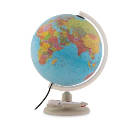 ΥΔΡΟΓΕΙΟΣ ΠΟΛΙΤΙΚΗ PARLAMONDO 30cm ΜΕ ΦΩΣ ΔΙΑΔΡΑΣΤΙΚΗ