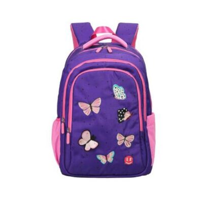ΤΣΑΝΤΑ ΠΛΑΤΗΣ KIDS LAPTOP BUTTERFLIES 4 ΘΕΣΕΩΝ (29,5L)  42 Χ 30 Χ 15CM LYCS