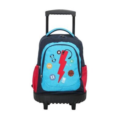 ΤΣΑΝΤΑ ΠΛΑΤΗΣ ΤΡΟΛΕΥ KIDS RED ARROW 4 ΘΕΣΕΩΝ (29L),  44 Χ 35 LYCS