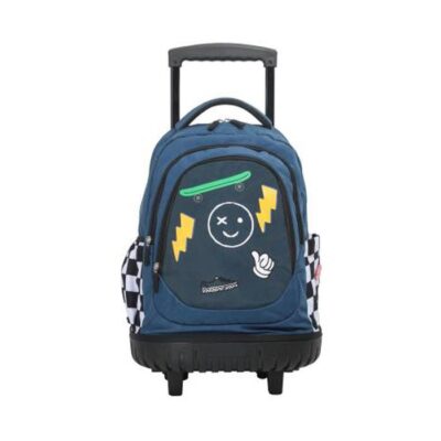 ΤΣΑΝΤΑ ΠΛΑΤΗΣ ΤΡΟΛΕΥ KIDS SCATE MODE 4 ΘΕΣΕΩΝ (29L),  44 Χ 35 Χ 24CM LYCS