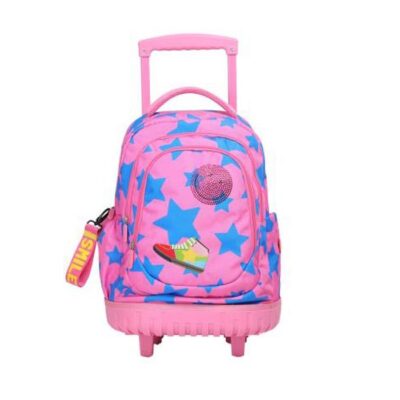 ΤΣΑΝΤΑ ΠΛΑΤΗΣ ΤΡΟΛΕΥ KIDS STARLIGHT 4 ΘΕΣΕΩΝ (29L)  44 Χ 35 Χ 24CM LYCS