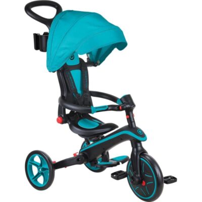 ΤΡΙΚΥΚΛΟ GLOBBER TRIKE EXPLORER FOLDABLE 4 IN 1 blue (732-105)