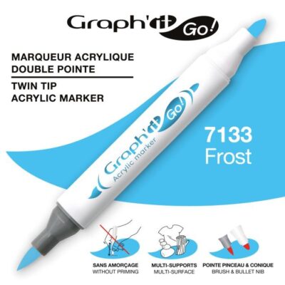 ΜΑΡΚΑΔΟΡΟΙ ΑΚΡΥΛΙΚΟΙ ΔΙΠΛΗ ΜΥΤΗ FROST GRAPH IT GO OZ