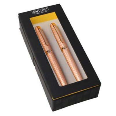 ΣΤΥΛΟ ΚΑΙ ΠΕΝΑ ELEGANZA DIAMOND ROSEGOLD ΣΕ ΚΟΥΤΙ ONLINE