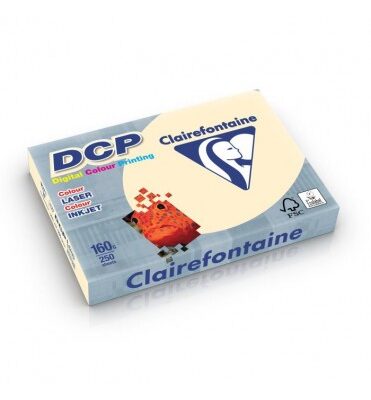 ΧΑΡΤΙ Α4 160G ΧΡΩΜΑ IVORY ΠΑΚΕΤΟ 250 ΦΥΛΛΩΝ CLAIREFONTAINE