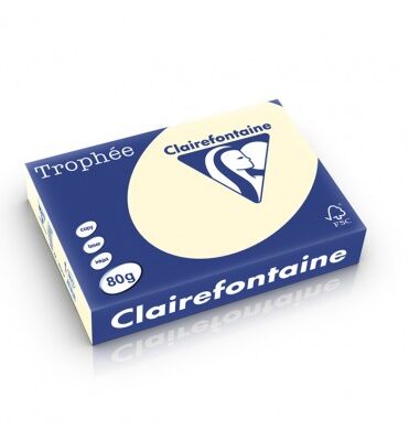 ΧΑΡΤΙ Α4 80G ΧΡΩΜΑ IVORY ΠΑΚΕΤΟ 500 ΦΥΛΛΩΝ CLAIREFONTAINE